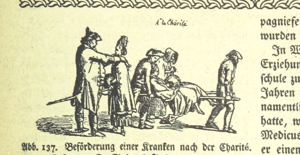 An illustration from Monographien zur deutschen Kulturgeschichte, herausgegeben von G. Steinhausen, 1899, leaf 135