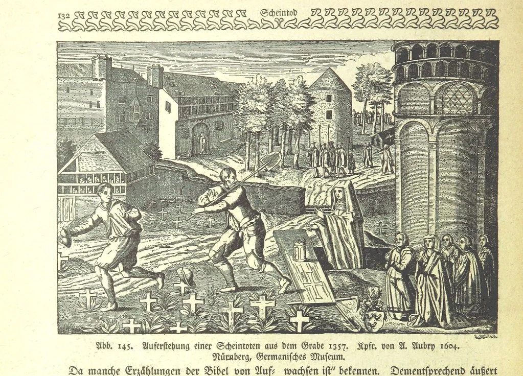 An illustration from Monographien zur deutschen Kulturgeschichte, herausgegeben von G. Steinhausen, 1899, leaf 142