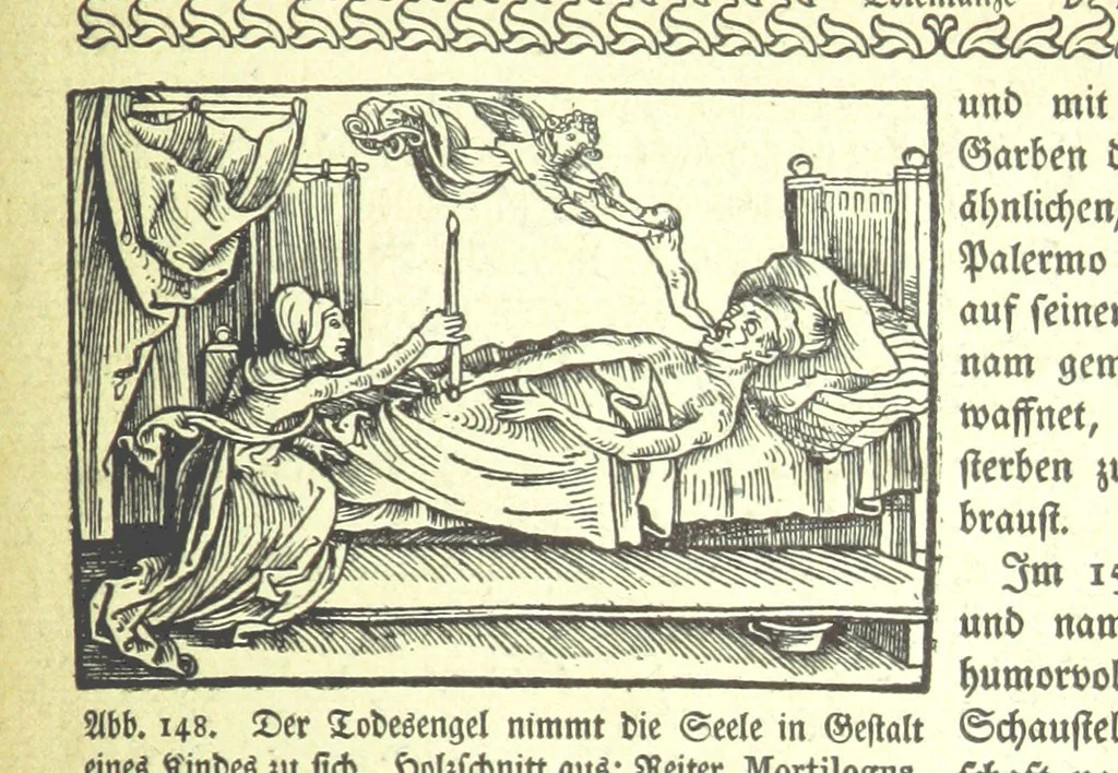 An illustration from Monographien zur deutschen Kulturgeschichte, herausgegeben von G. Steinhausen, 1899, leaf 145