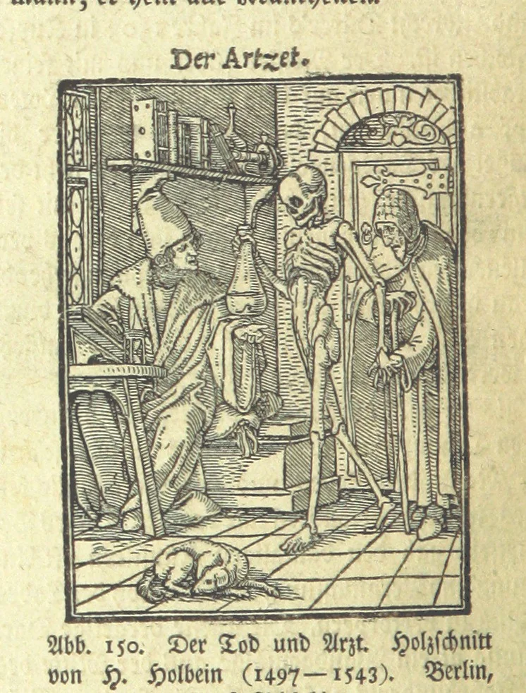 An illustration from Monographien zur deutschen Kulturgeschichte, herausgegeben von G. Steinhausen, 1899, leaf 146