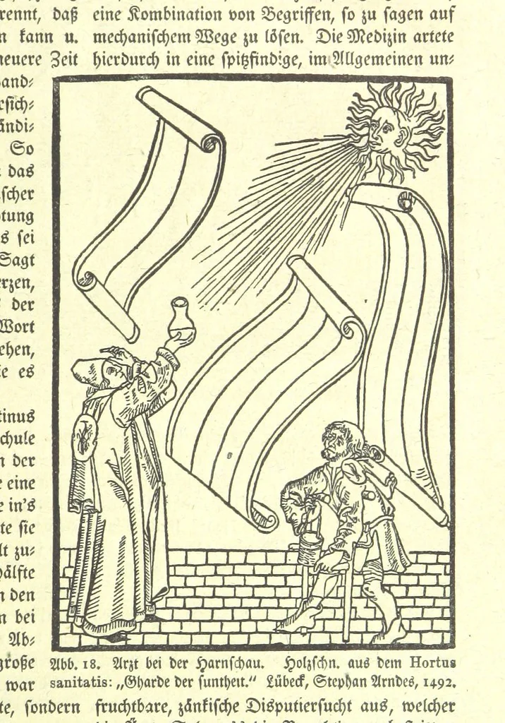 An illustration from Monographien zur deutschen Kulturgeschichte, herausgegeben von G. Steinhausen, 1899, leaf 21