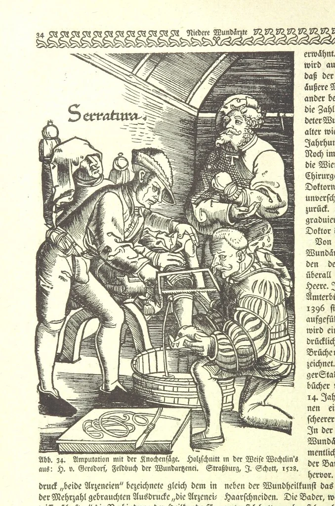 An illustration from Monographien zur deutschen Kulturgeschichte, herausgegeben von G. Steinhausen, 1899, leaf 36