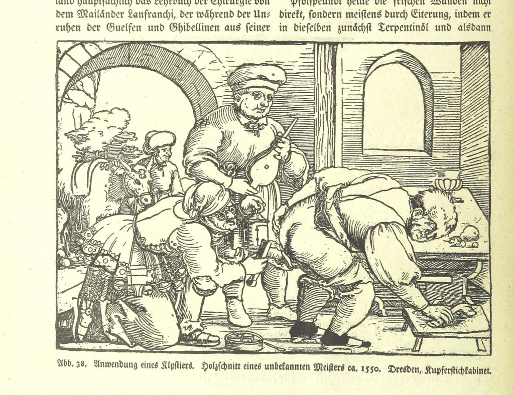 An illustration from Monographien zur deutschen Kulturgeschichte, herausgegeben von G. Steinhausen, 1899, leaf 40
