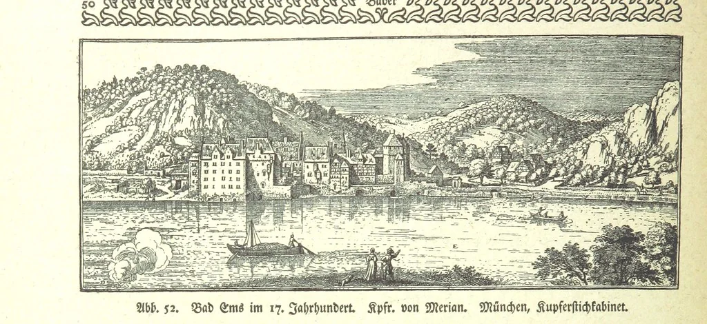 An illustration from Monographien zur deutschen Kulturgeschichte, herausgegeben von G. Steinhausen, 1899, leaf 54