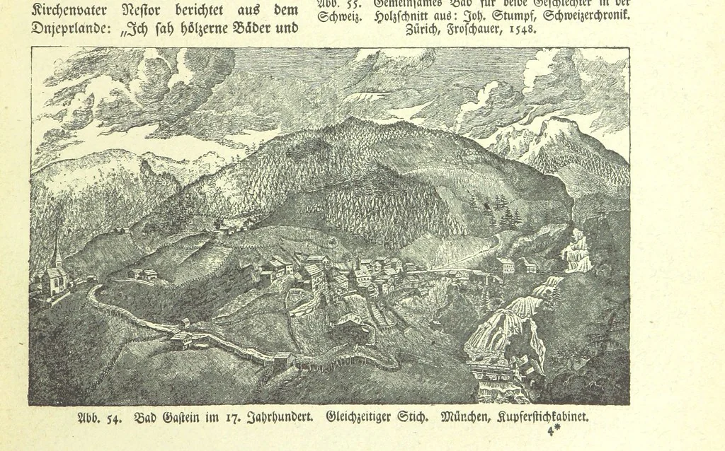 An illustration from Monographien zur deutschen Kulturgeschichte, herausgegeben von G. Steinhausen, 1899, leaf 55