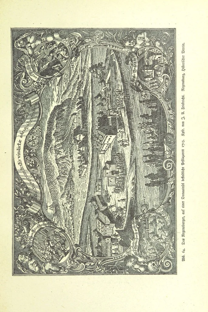 An illustration from Monographien zur deutschen Kulturgeschichte, herausgegeben von G. Steinhausen, 1899, leaf 67