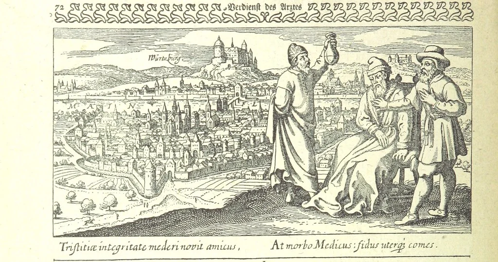An illustration from Monographien zur deutschen Kulturgeschichte, herausgegeben von G. Steinhausen, 1899, leaf 80