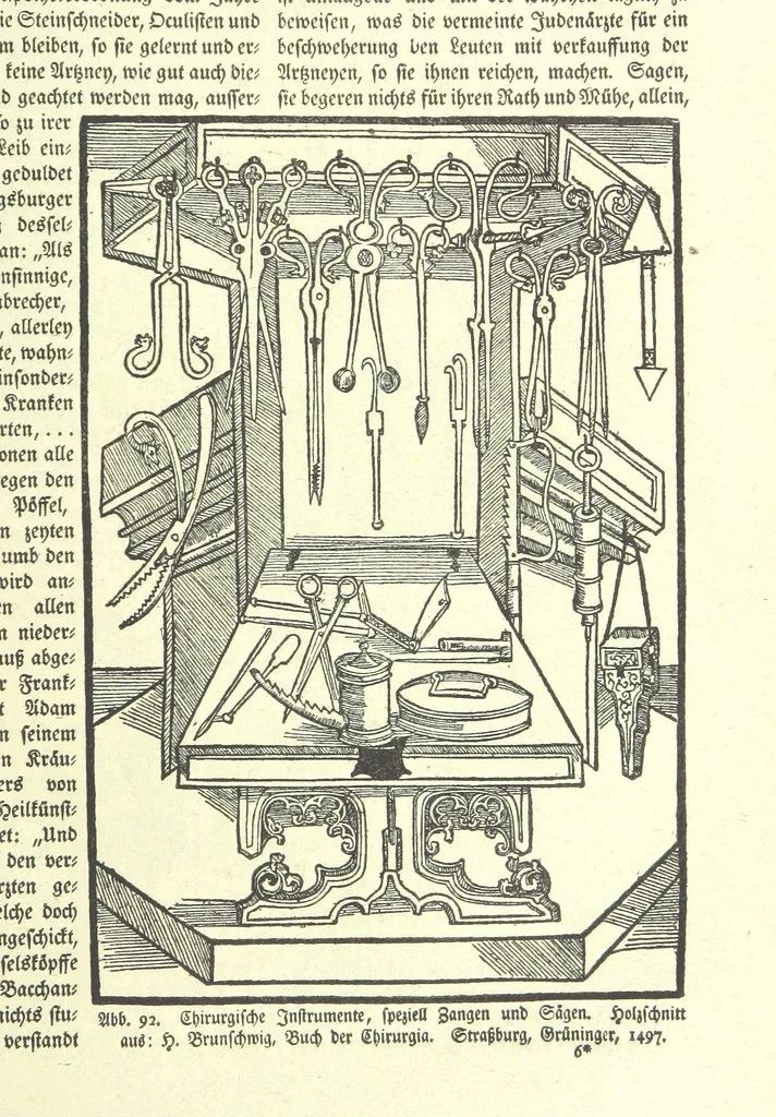 An illustration from Monographien zur deutschen Kulturgeschichte, herausgegeben von G. Steinhausen, 1899, leaf 93