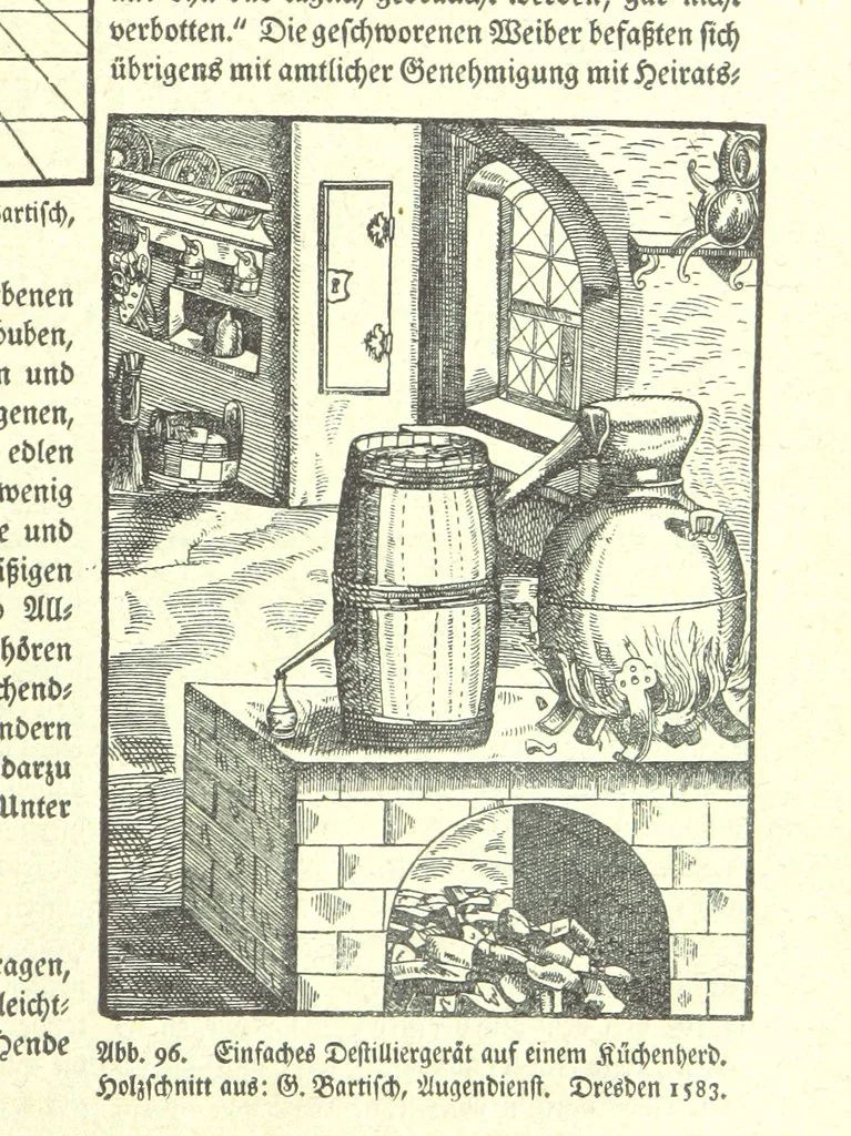 An illustration from Monographien zur deutschen Kulturgeschichte, herausgegeben von G. Steinhausen, 1899, leaf 95