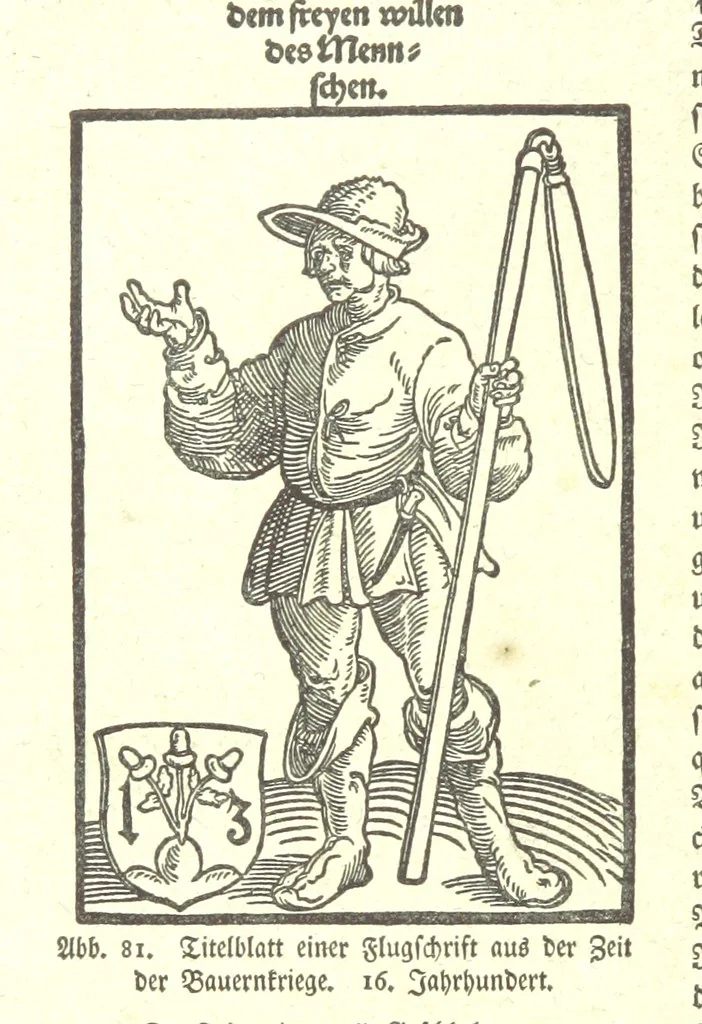 An illustration from Monographien zur deutschen Kulturgeschichte, herausgegeben von G. Steinhausen, 1899, leaf 100