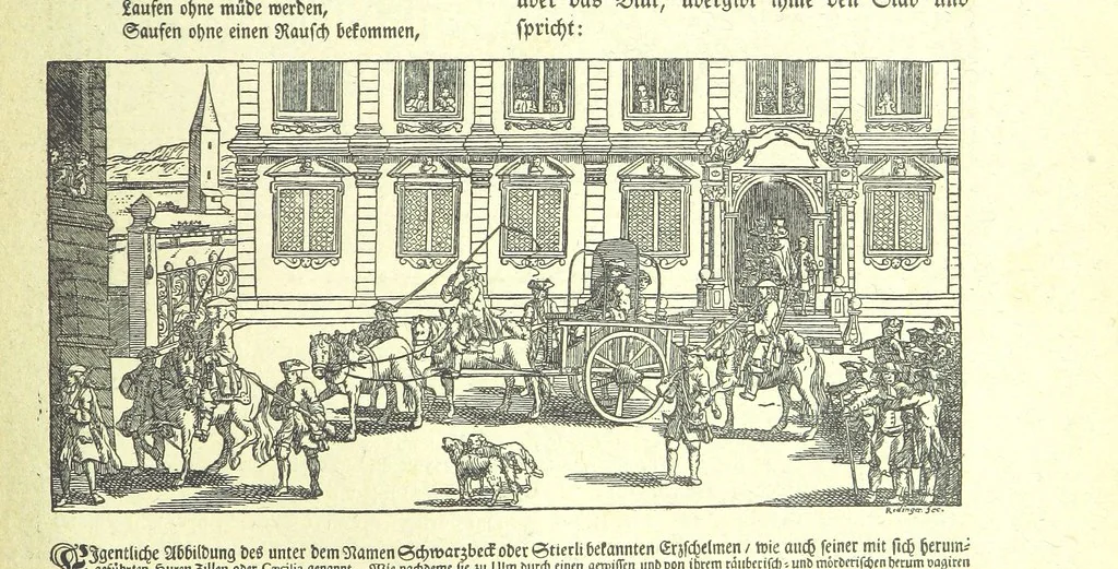 An illustration from Monographien zur deutschen Kulturgeschichte, herausgegeben von G. Steinhausen, 1899, leaf 111