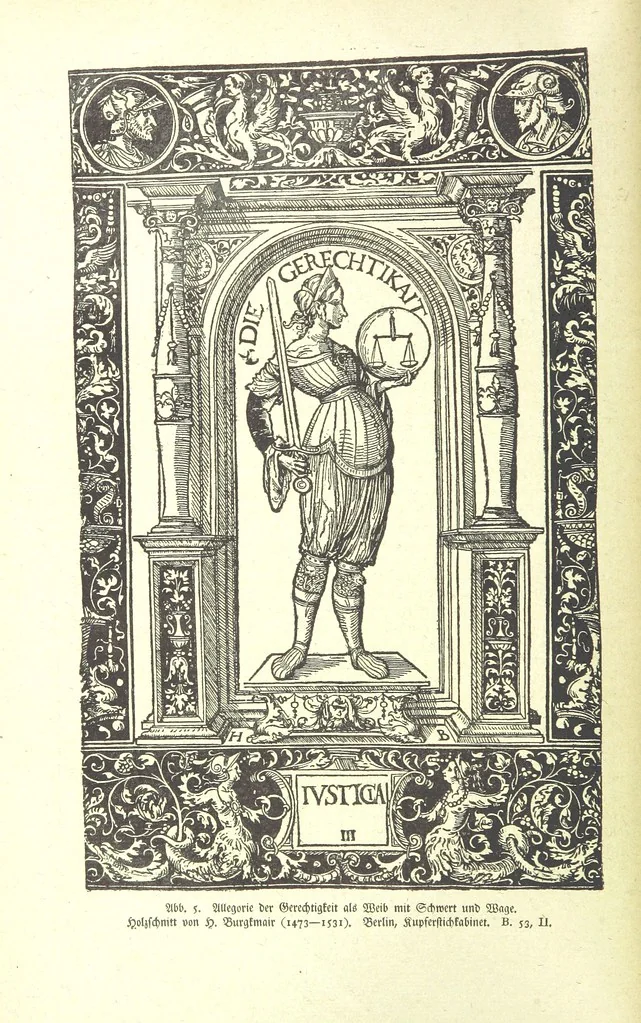 An illustration from Monographien zur deutschen Kulturgeschichte, herausgegeben von G. Steinhausen, 1899, leaf 12