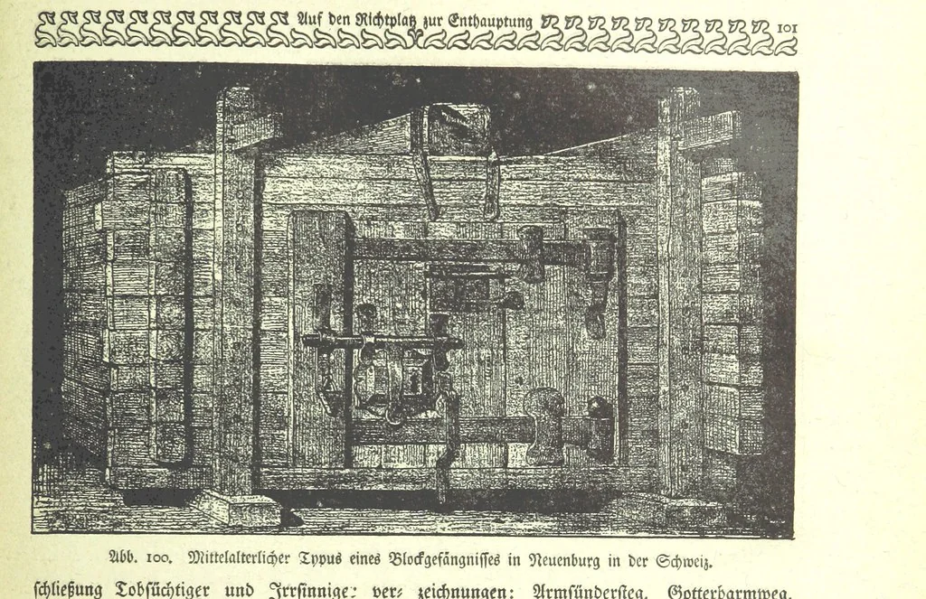 An illustration from Monographien zur deutschen Kulturgeschichte, herausgegeben von G. Steinhausen, 1899, leaf 121