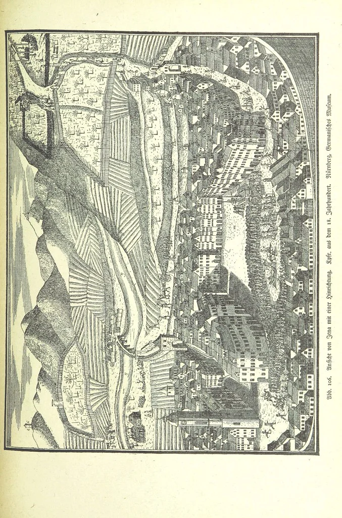 An illustration from Monographien zur deutschen Kulturgeschichte, herausgegeben von G. Steinhausen, 1899, leaf 127