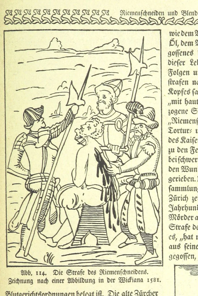 An illustration from Monographien zur deutschen Kulturgeschichte, herausgegeben von G. Steinhausen, 1899, leaf 135