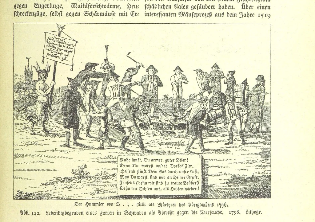 An illustration from Monographien zur deutschen Kulturgeschichte, herausgegeben von G. Steinhausen, 1899, leaf 141