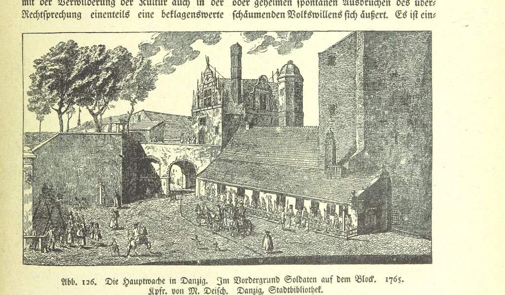 An illustration from Monographien zur deutschen Kulturgeschichte, herausgegeben von G. Steinhausen, 1899, leaf 145