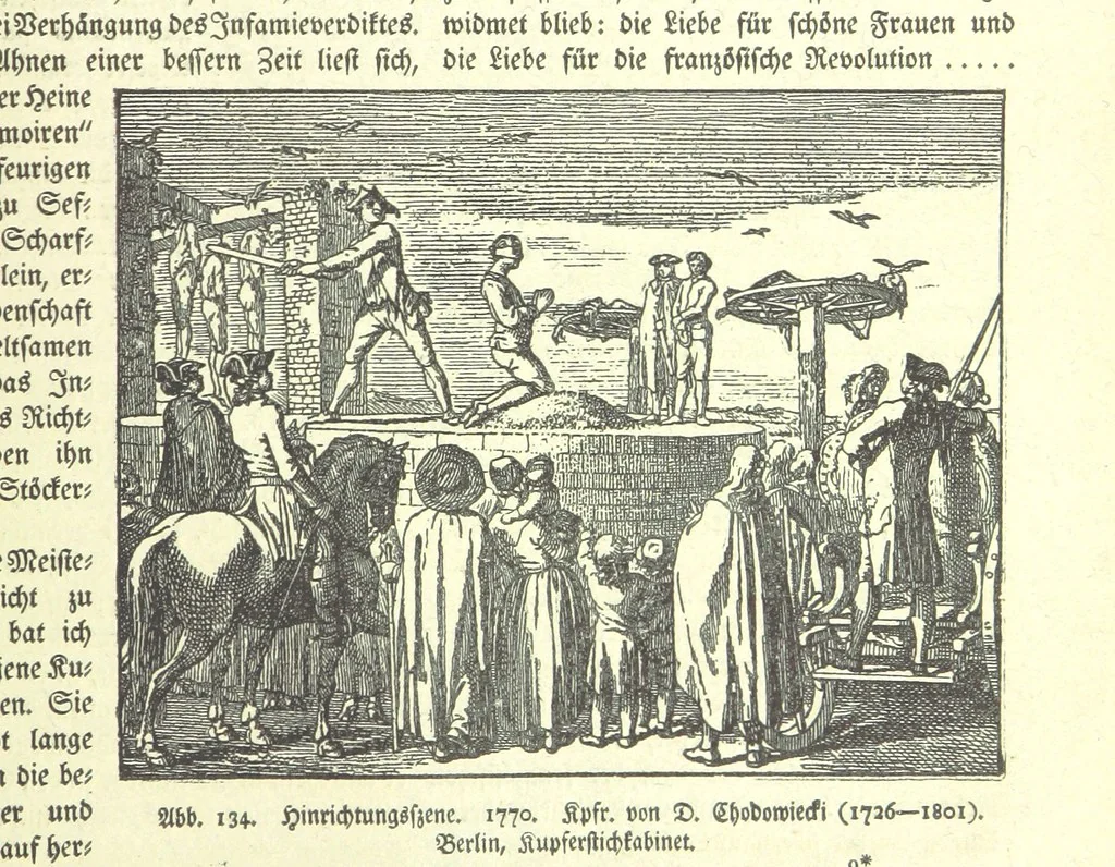 An illustration from Monographien zur deutschen Kulturgeschichte, herausgegeben von G. Steinhausen, 1899, leaf 153
