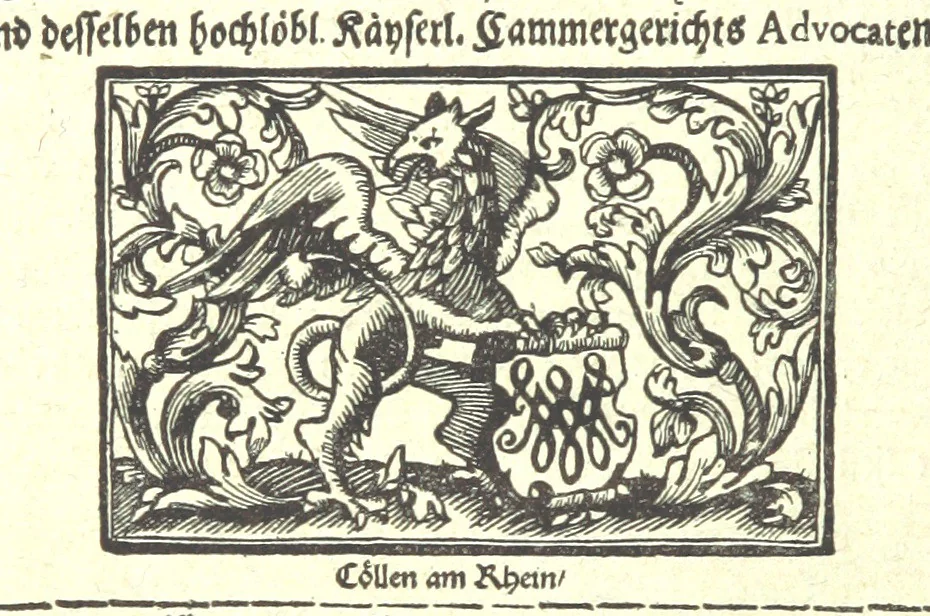 An illustration from Monographien zur deutschen Kulturgeschichte, herausgegeben von G. Steinhausen, 1899, leaf 154