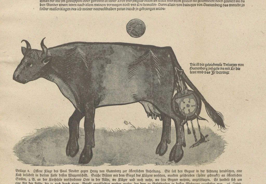 An illustration from Monographien zur deutschen Kulturgeschichte, herausgegeben von G. Steinhausen, 1899, leaf 49