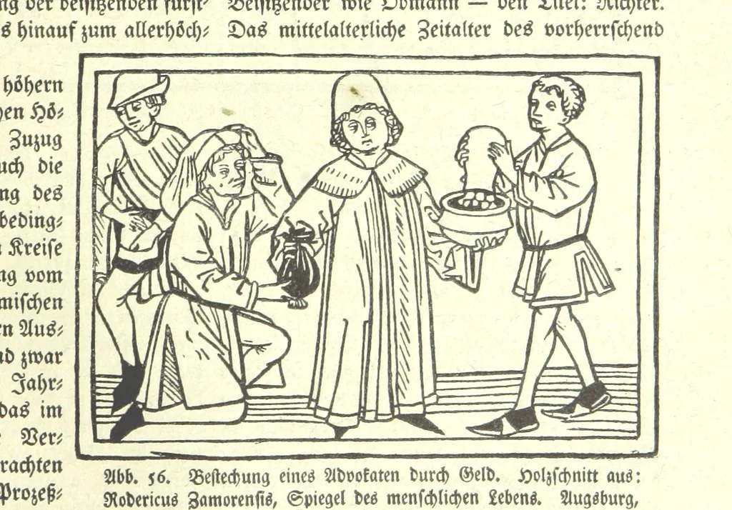 An illustration from Monographien zur deutschen Kulturgeschichte, herausgegeben von G. Steinhausen, 1899, leaf 73