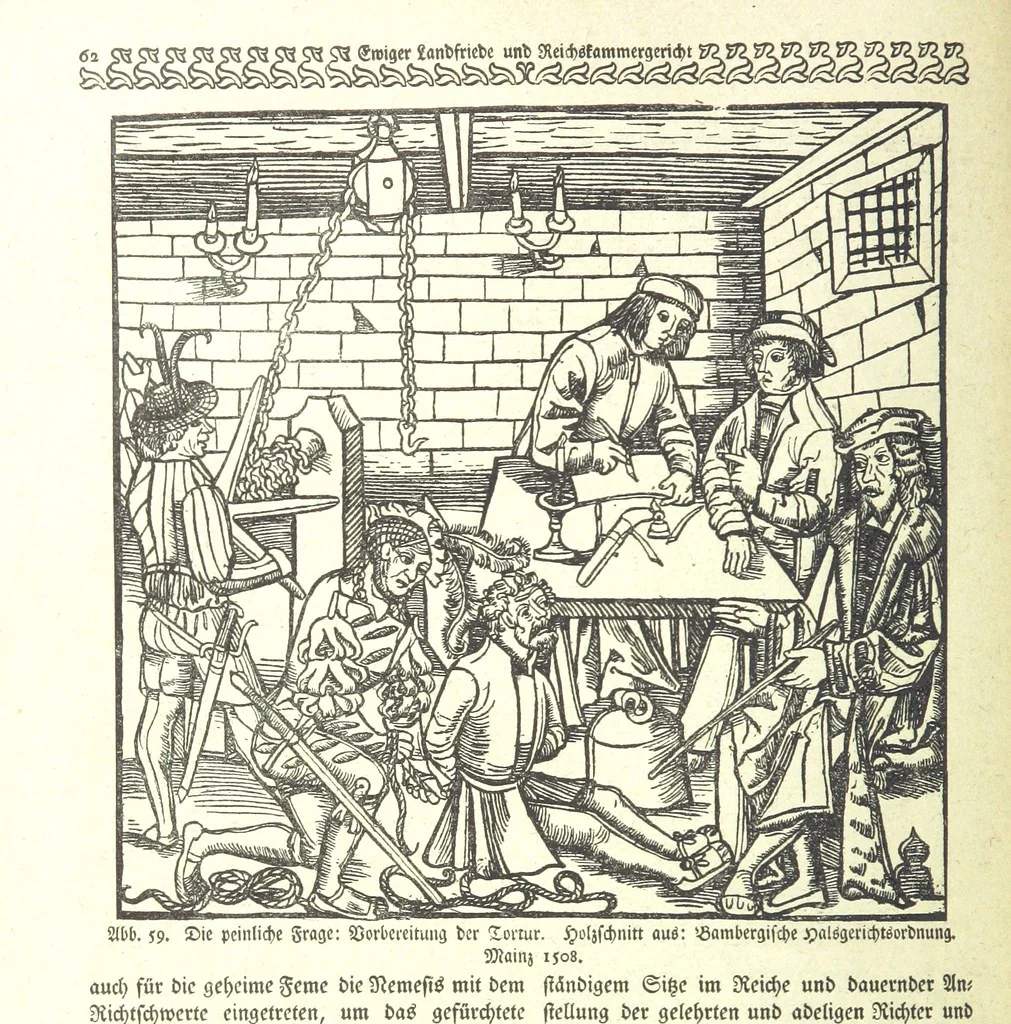 An illustration from Monographien zur deutschen Kulturgeschichte, herausgegeben von G. Steinhausen, 1899, leaf 80