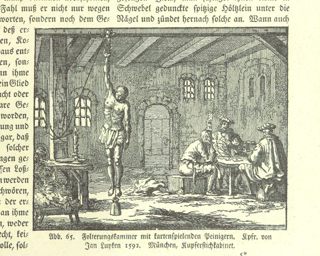 An illustration from Monographien zur deutschen Kulturgeschichte, herausgegeben von G. Steinhausen, 1899, leaf 85