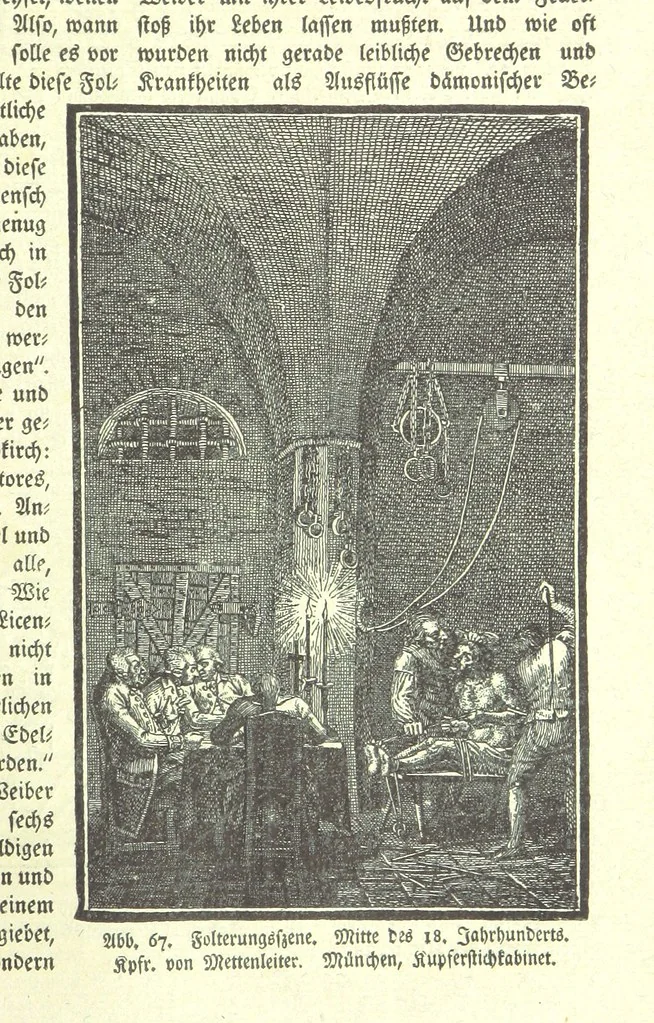 An illustration from Monographien zur deutschen Kulturgeschichte, herausgegeben von G. Steinhausen, 1899, leaf 87