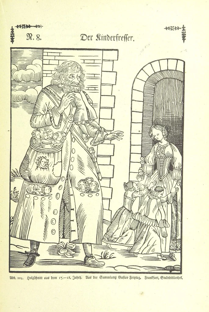 An illustration from Monographien zur deutschen Kulturgeschichte, herausgegeben von G. Steinhausen, 1899, leaf 101