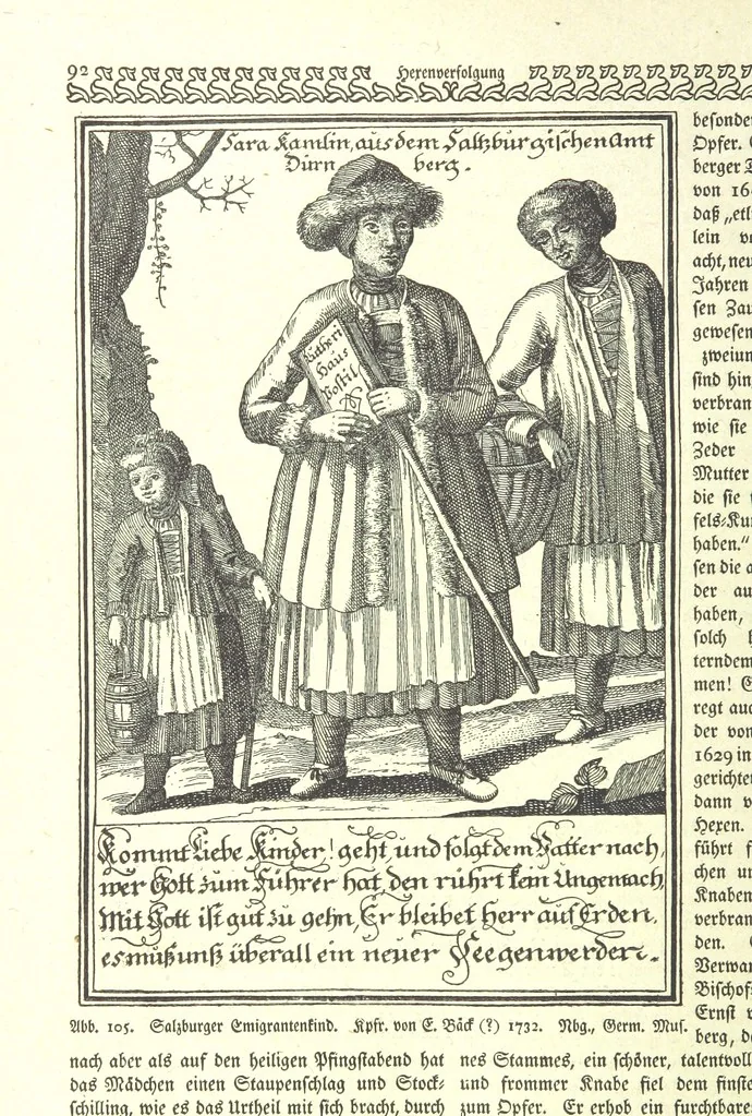 An illustration from Monographien zur deutschen Kulturgeschichte, herausgegeben von G. Steinhausen, 1899, leaf 106