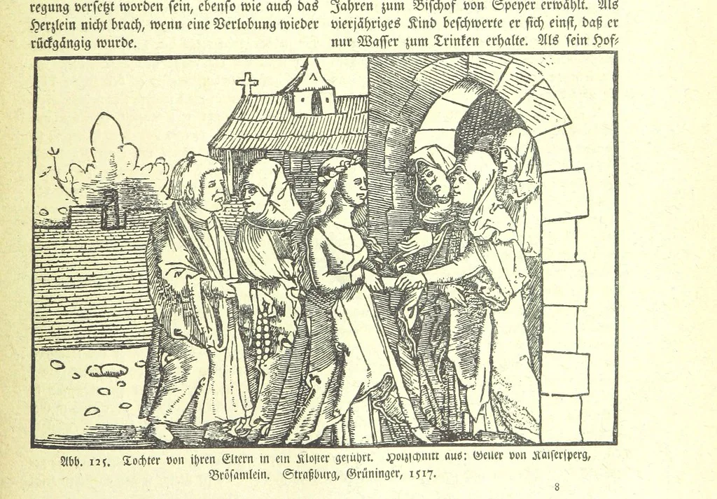 An illustration from Monographien zur deutschen Kulturgeschichte, herausgegeben von G. Steinhausen, 1899, leaf 127