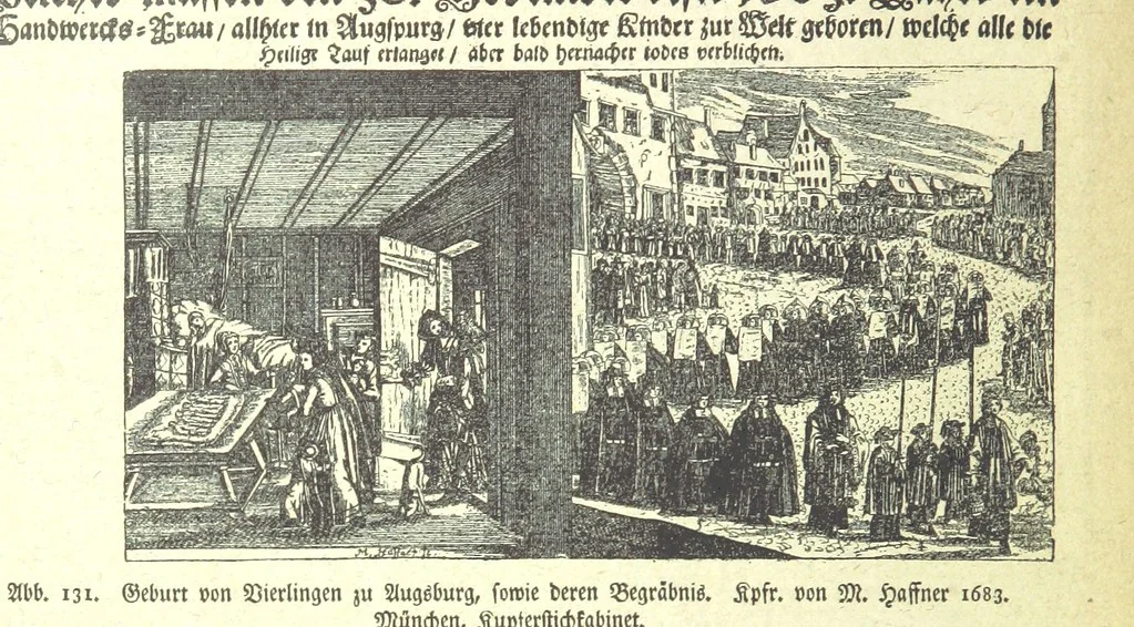 An illustration from Monographien zur deutschen Kulturgeschichte, herausgegeben von G. Steinhausen, 1899, leaf 134
