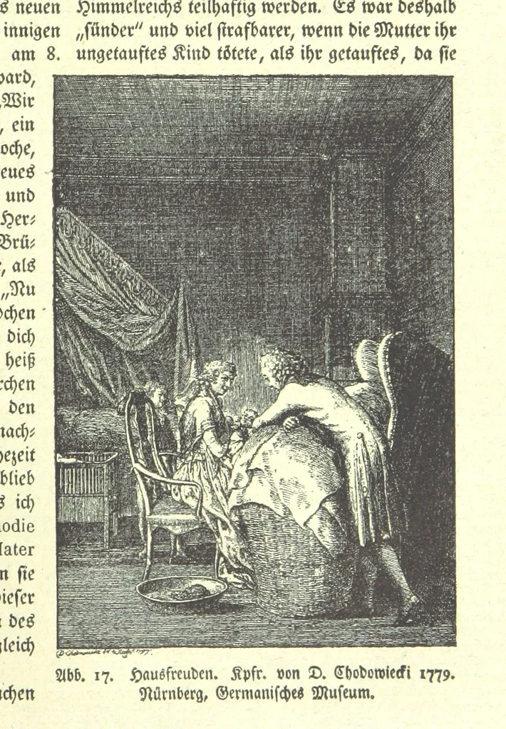 An illustration from Monographien zur deutschen Kulturgeschichte, herausgegeben von G. Steinhausen, 1899, leaf 25