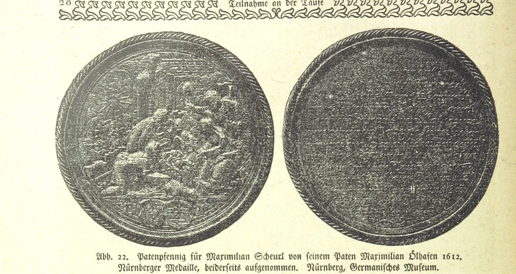 An illustration from Monographien zur deutschen Kulturgeschichte, herausgegeben von G. Steinhausen, 1899, leaf 30