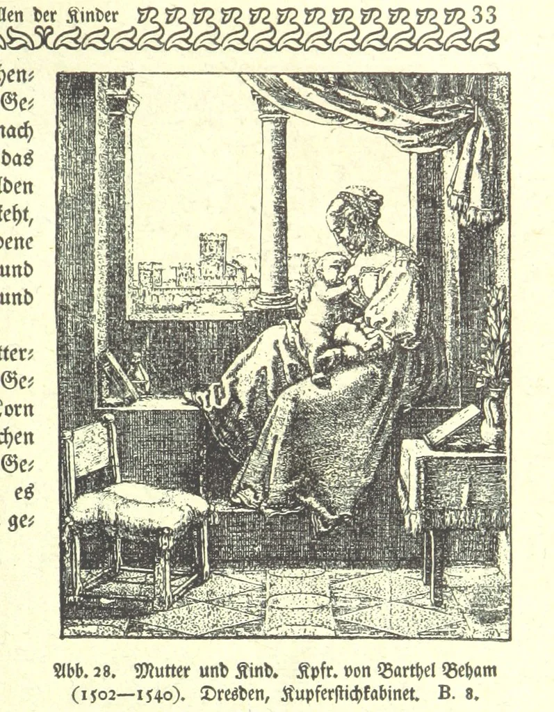 An illustration from Monographien zur deutschen Kulturgeschichte, herausgegeben von G. Steinhausen, 1899, leaf 35