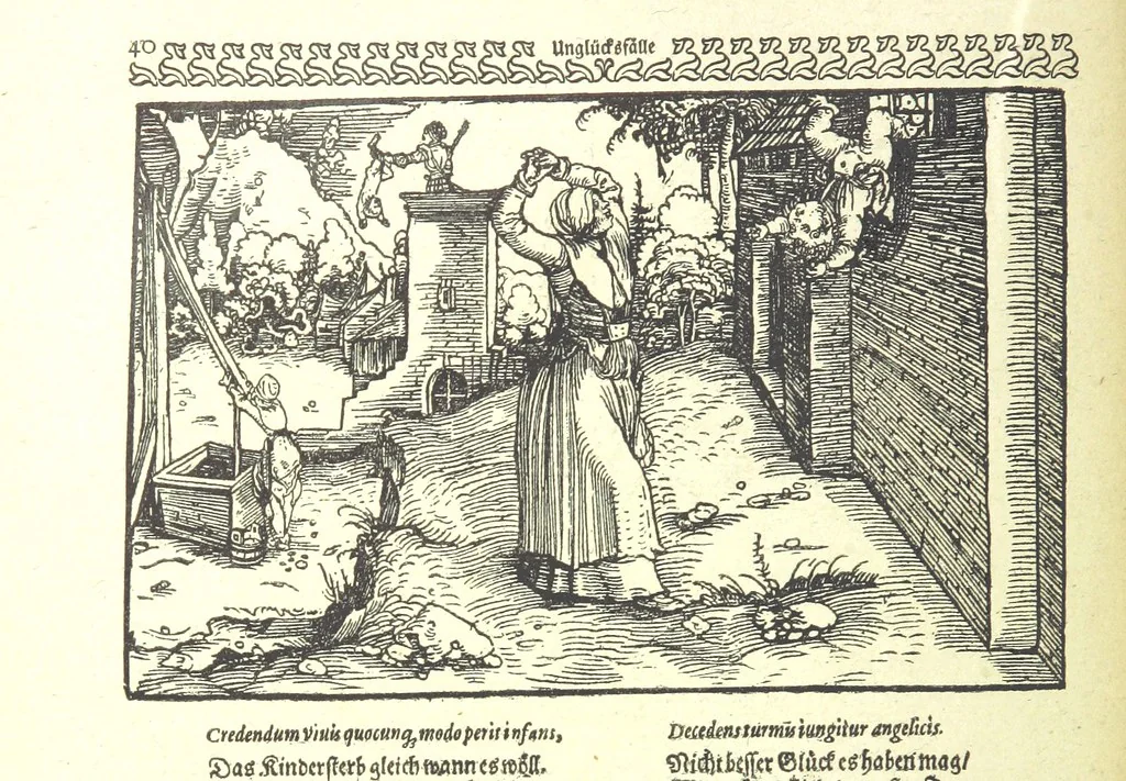 An illustration from Monographien zur deutschen Kulturgeschichte, herausgegeben von G. Steinhausen, 1899, leaf 42