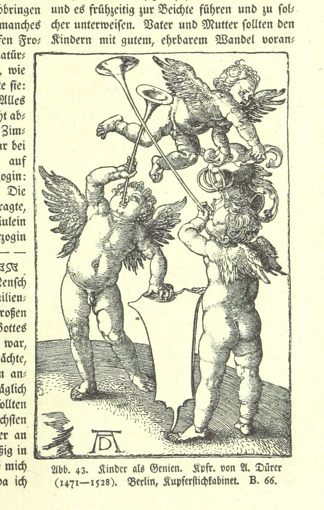 An illustration from Monographien zur deutschen Kulturgeschichte, herausgegeben von G. Steinhausen, 1899, leaf 47