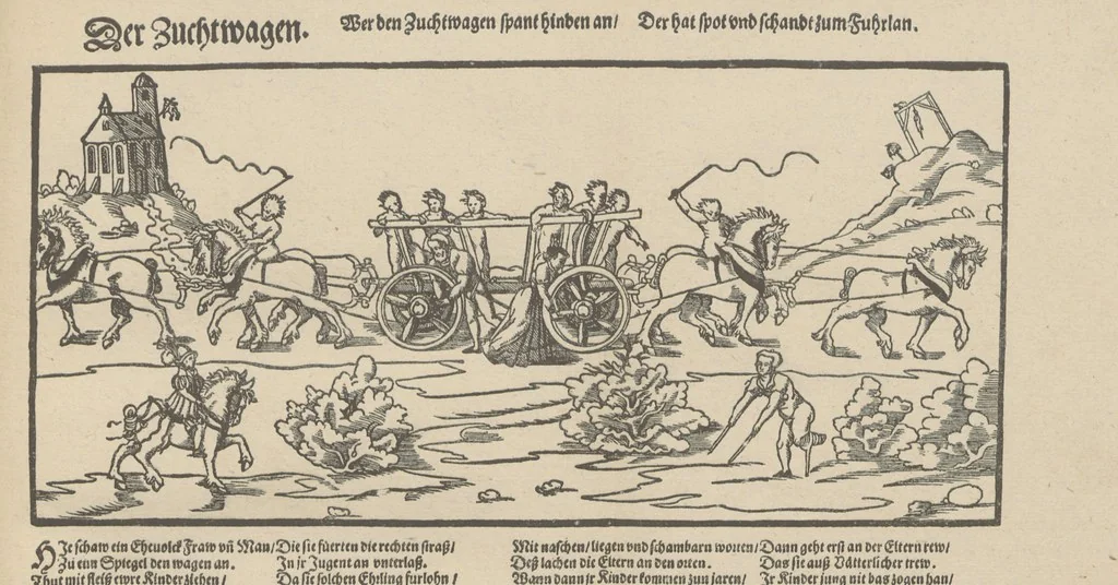 An illustration from Monographien zur deutschen Kulturgeschichte, herausgegeben von G. Steinhausen, 1899, leaf 51