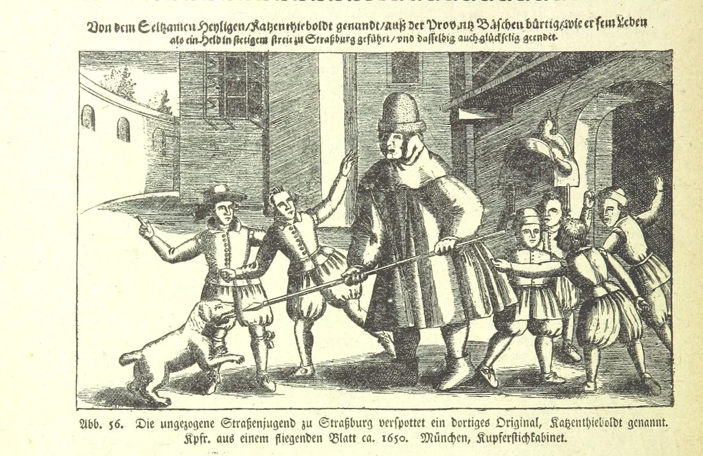 An illustration from Monographien zur deutschen Kulturgeschichte, herausgegeben von G. Steinhausen, 1899, leaf 64