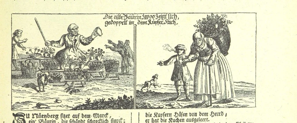 An illustration from Monographien zur deutschen Kulturgeschichte, herausgegeben von G. Steinhausen, 1899, leaf 65