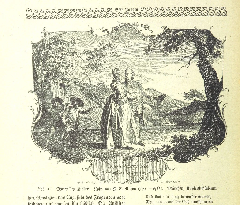 An illustration from Monographien zur deutschen Kulturgeschichte, herausgegeben von G. Steinhausen, 1899, leaf 66