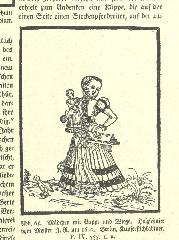 An illustration from Monographien zur deutschen Kulturgeschichte, herausgegeben von G. Steinhausen, 1899, leaf 73