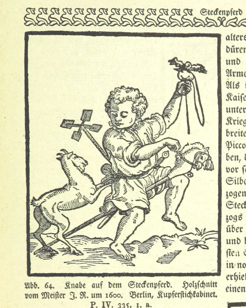 An illustration from Monographien zur deutschen Kulturgeschichte, herausgegeben von G. Steinhausen, 1899, leaf 73