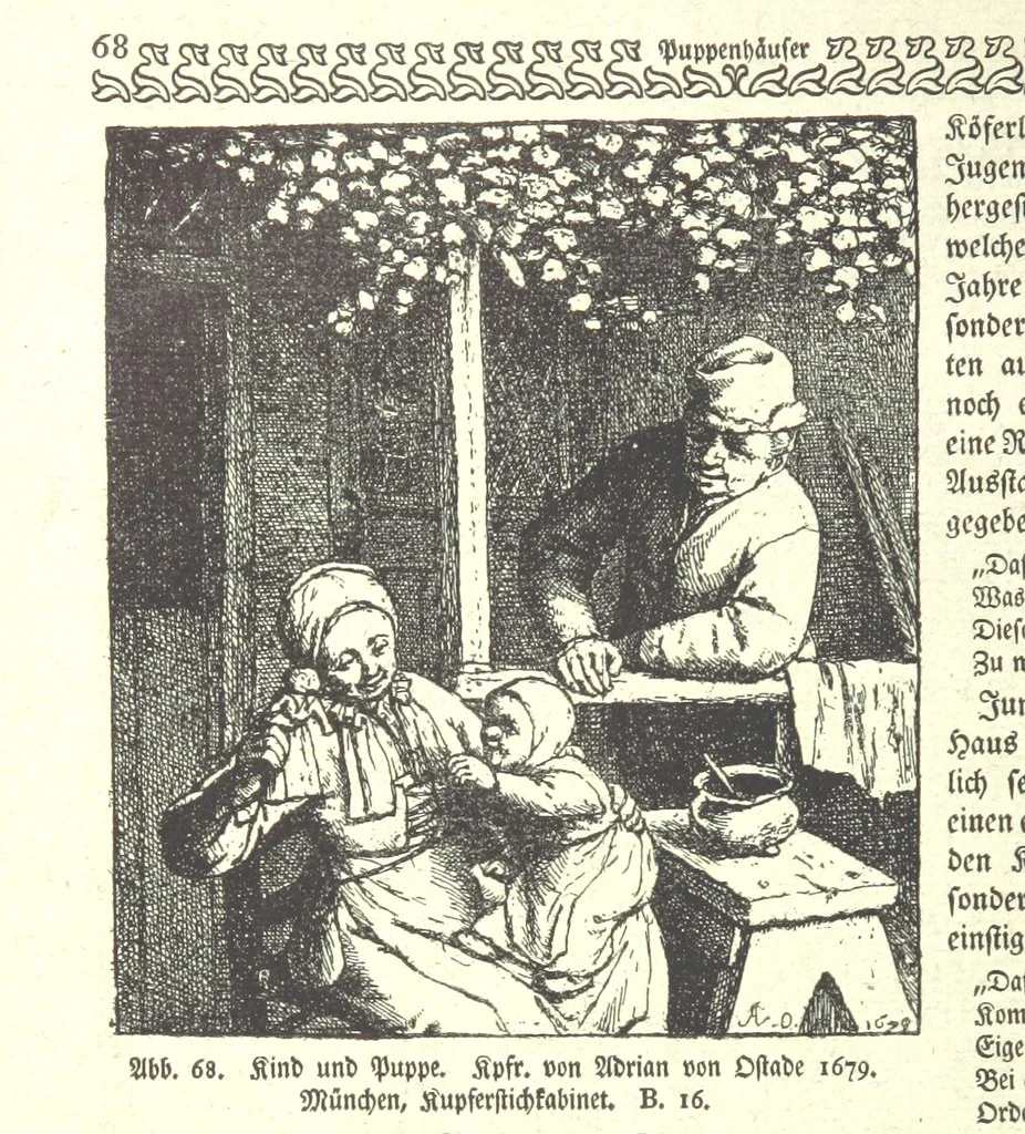 An illustration from Monographien zur deutschen Kulturgeschichte, herausgegeben von G. Steinhausen, 1899, leaf 76