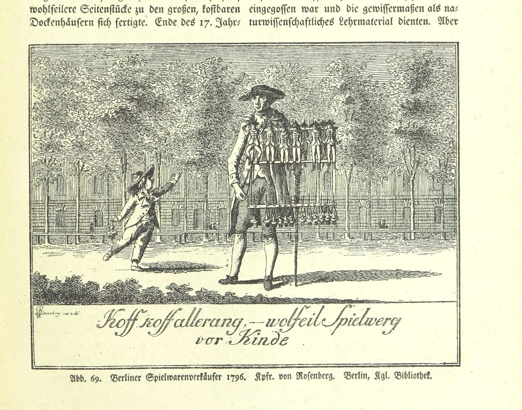 An illustration from Monographien zur deutschen Kulturgeschichte, herausgegeben von G. Steinhausen, 1899, leaf 77