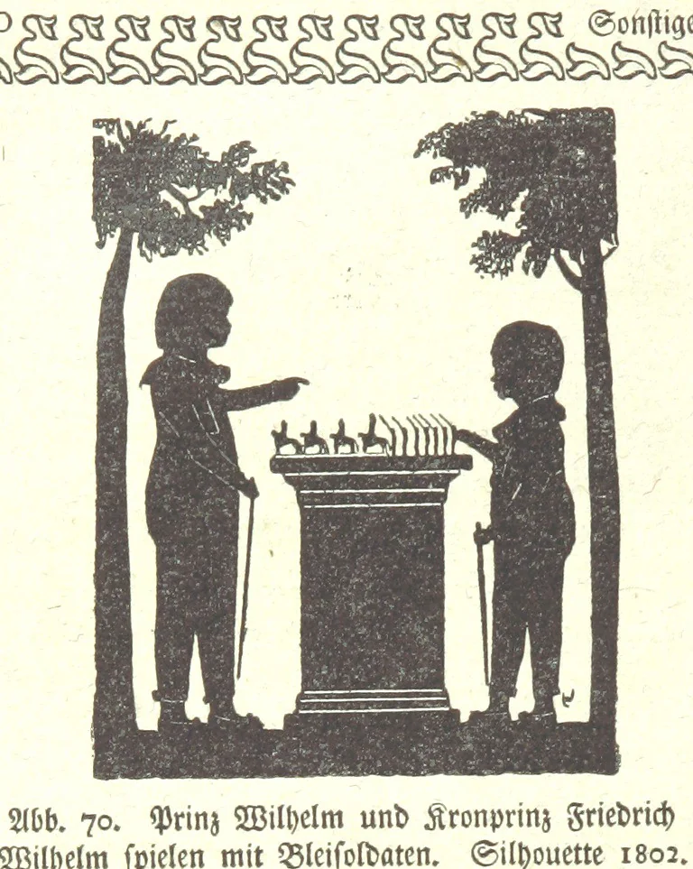An illustration from Monographien zur deutschen Kulturgeschichte, herausgegeben von G. Steinhausen, 1899, leaf 78