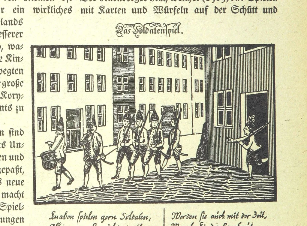 An illustration from Monographien zur deutschen Kulturgeschichte, herausgegeben von G. Steinhausen, 1899, leaf 78