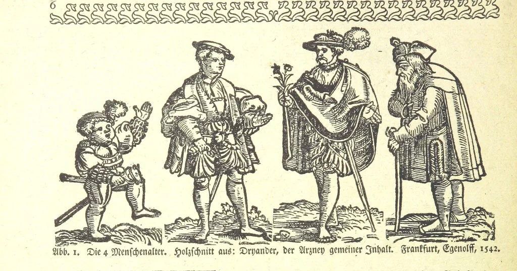 An illustration from Monographien zur deutschen Kulturgeschichte, herausgegeben von G. Steinhausen, 1899, leaf 8
