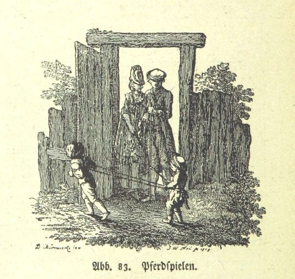 An illustration from Monographien zur deutschen Kulturgeschichte, herausgegeben von G. Steinhausen, 1899, leaf 80