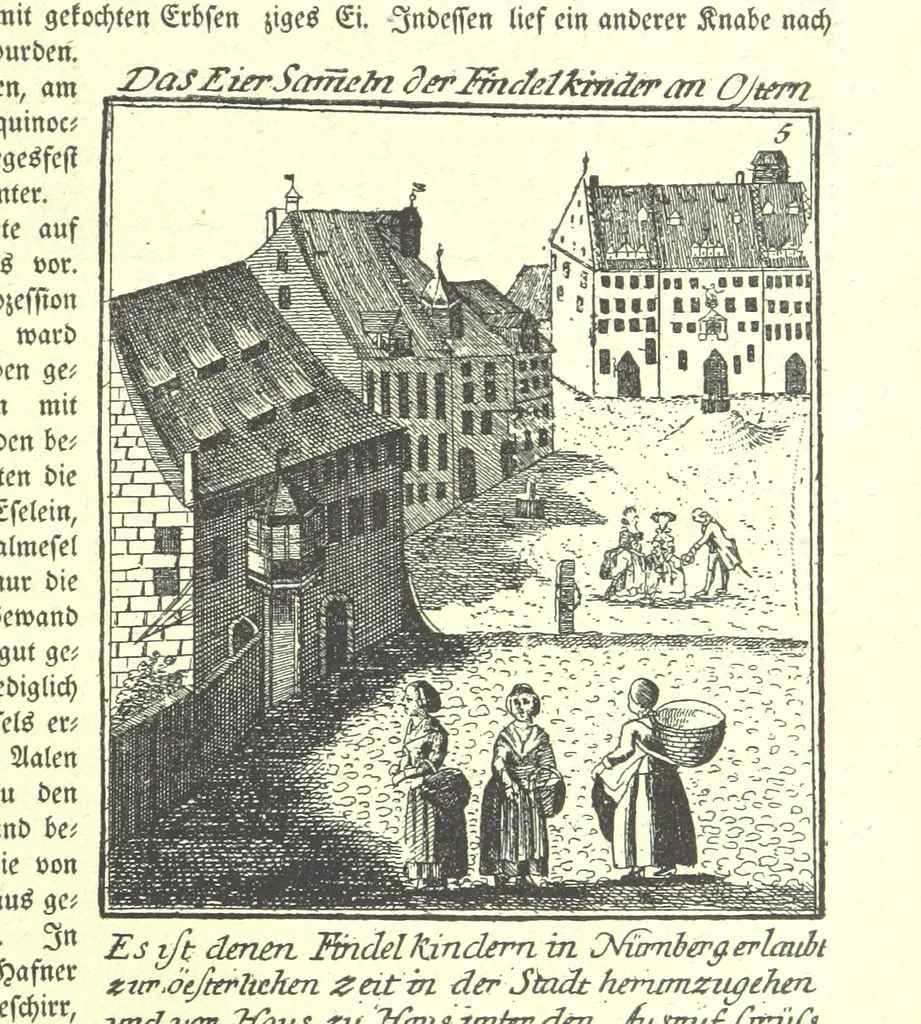 An illustration from Monographien zur deutschen Kulturgeschichte, herausgegeben von G. Steinhausen, 1899, leaf 93